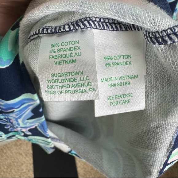 Lilly Pulitzer Sherryn Shift Tunic Printed Mini Sleeveless Dress Size Medium - Picture 7 of 8